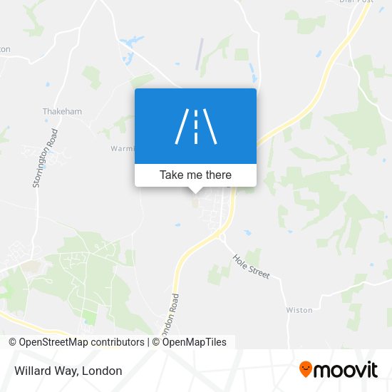Willard Way map
