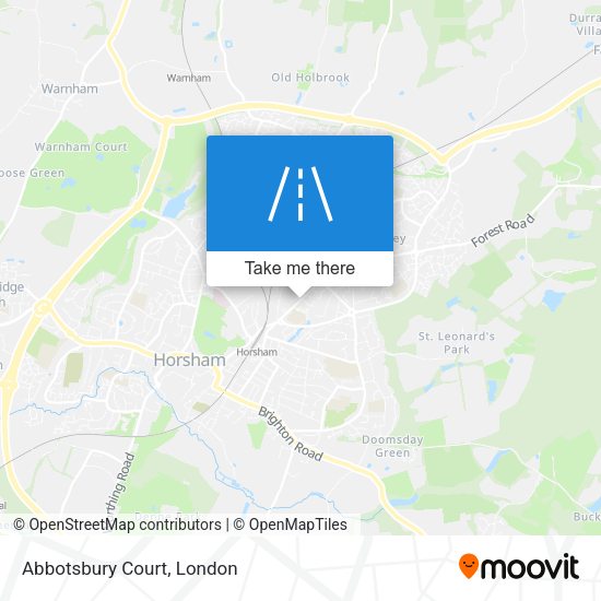 Abbotsbury Court map