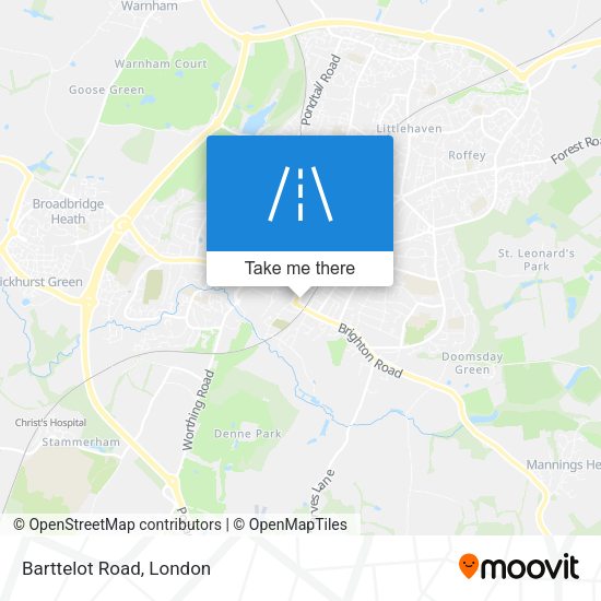 Barttelot Road map