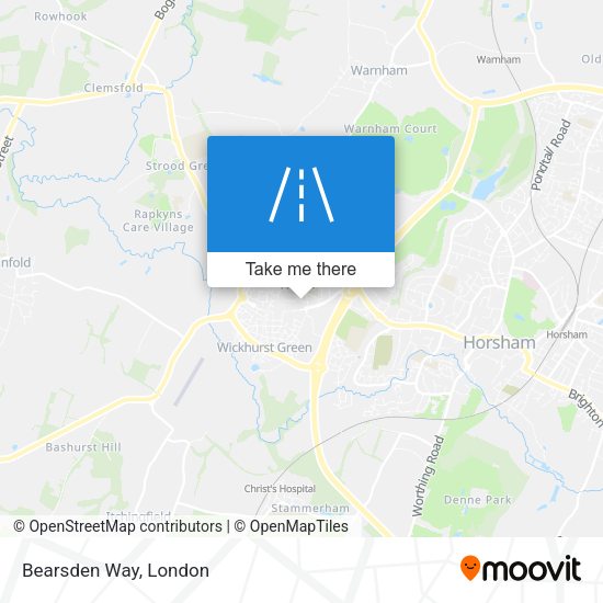 Bearsden Way map