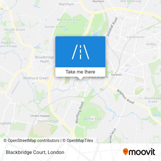Blackbridge Court map