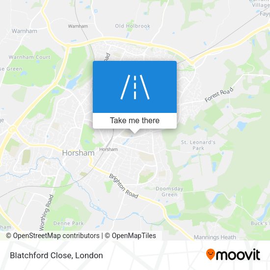 Blatchford Close map