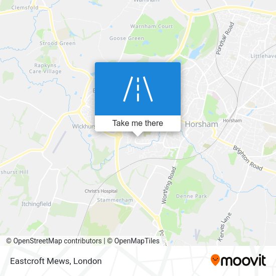 Eastcroft Mews map