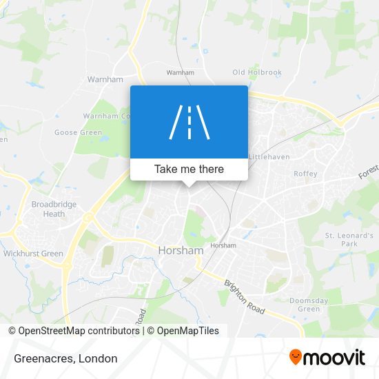 Greenacres map