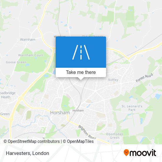 Harvesters map