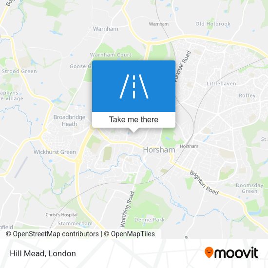 Hill Mead map