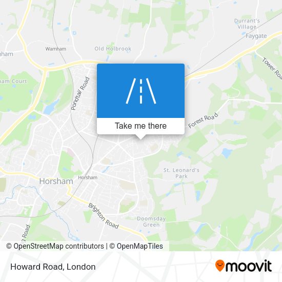 Howard Road map