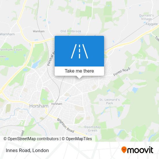 Innes Road map