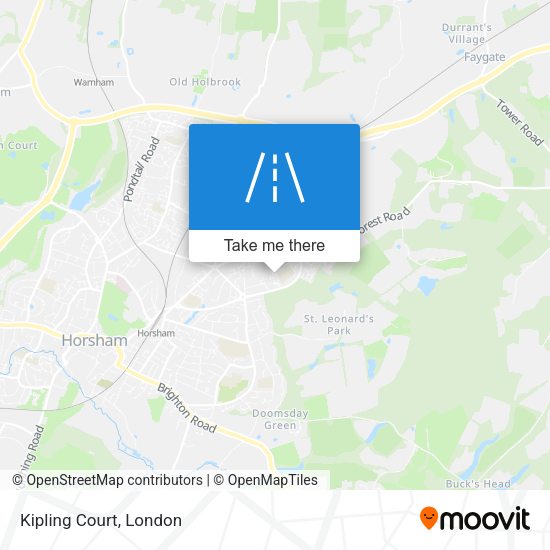Kipling Court map