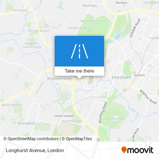 Longhurst Avenue map