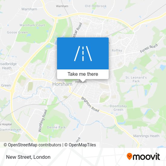 New Street map