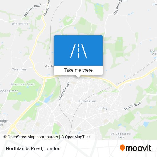 Northlands Road map