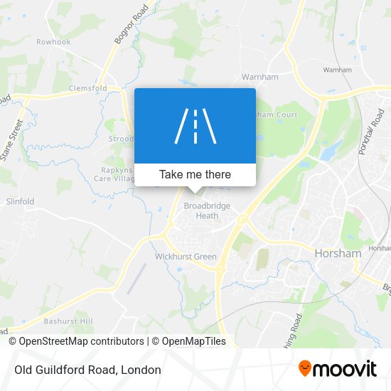 Old Guildford Road map