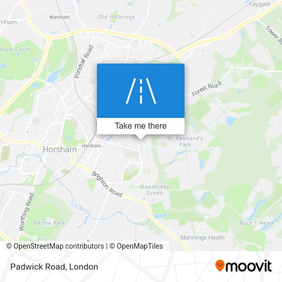 Padwick Road map