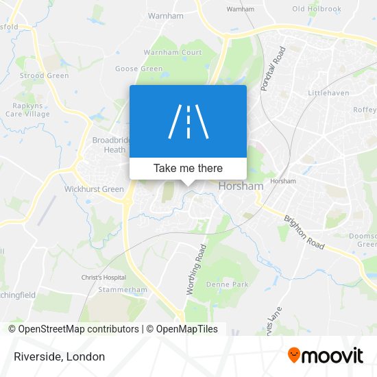 Riverside map