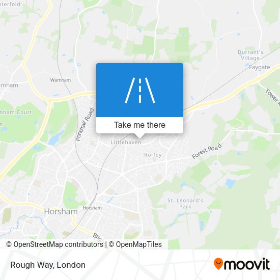 Rough Way map