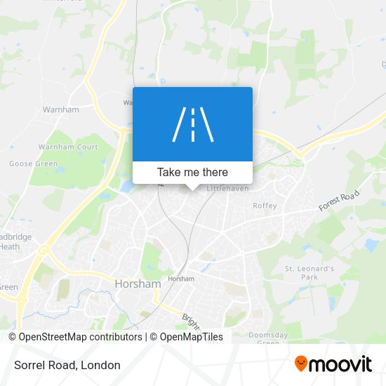 Sorrel Road map