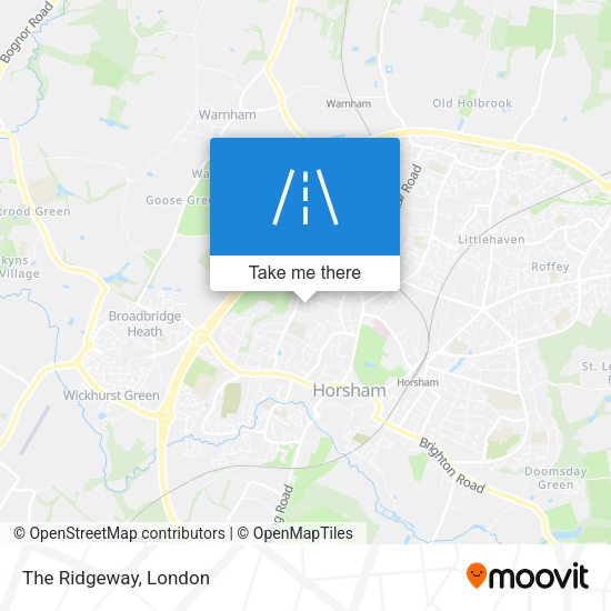 The Ridgeway map