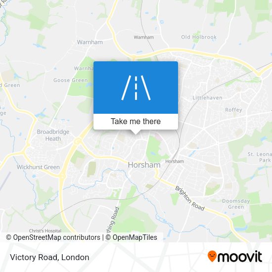 Victory Road map
