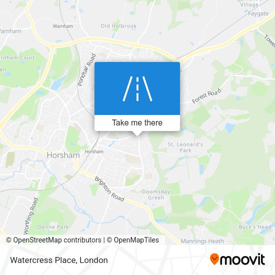 Watercress Place map