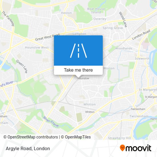 Argyle Road map