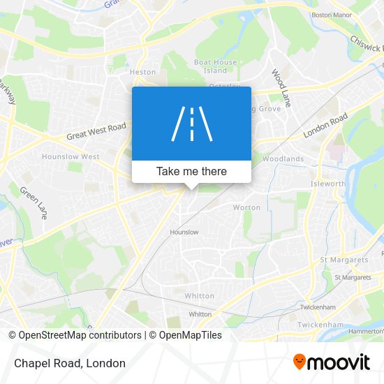 Chapel Road map