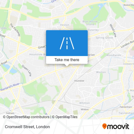 Cromwell Street map
