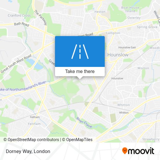 Dorney Way map