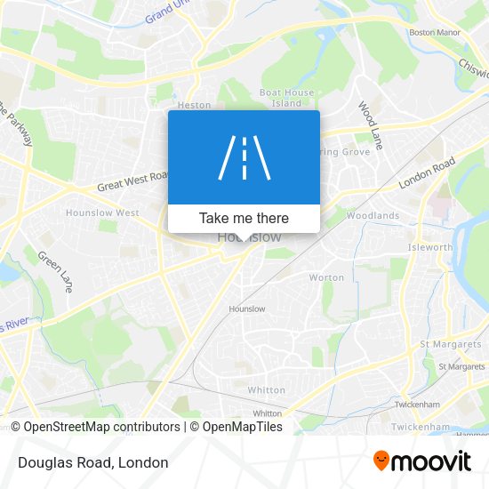Douglas Road map