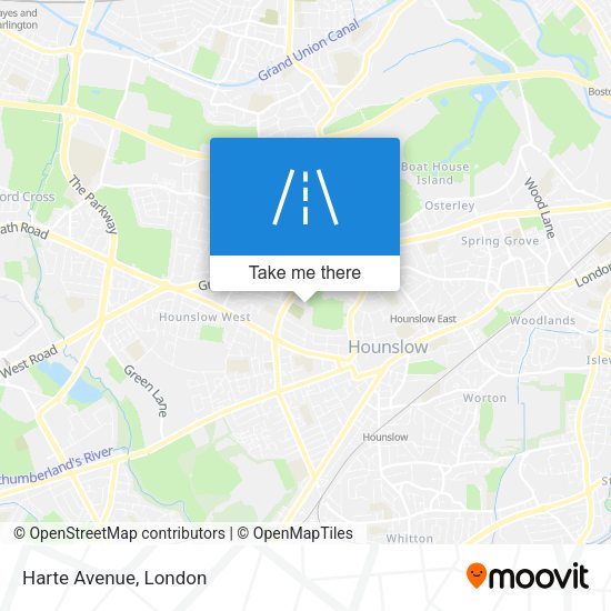 Harte Avenue map