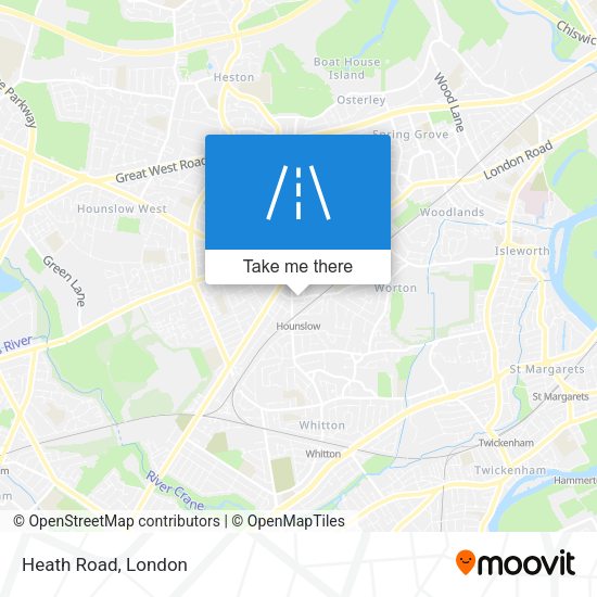 Heath Road map