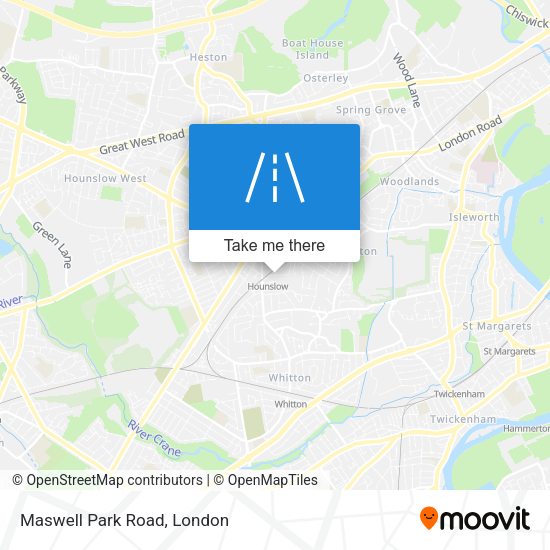 Maswell Park Road map