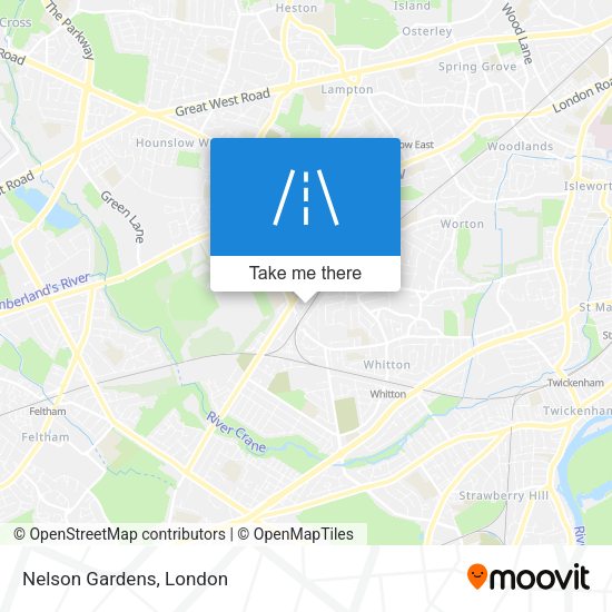 Nelson Gardens map