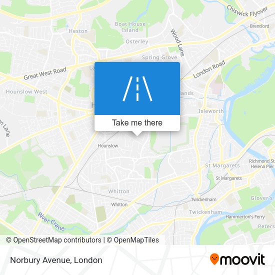 Norbury Avenue map