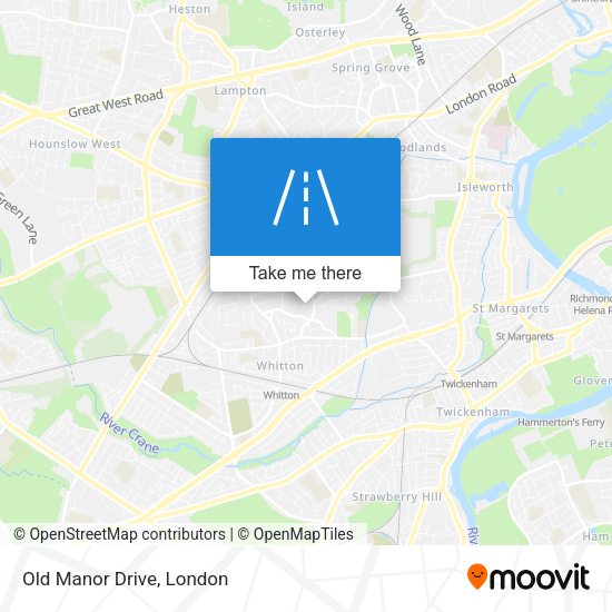 Old Manor Drive map