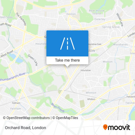 Orchard Road map