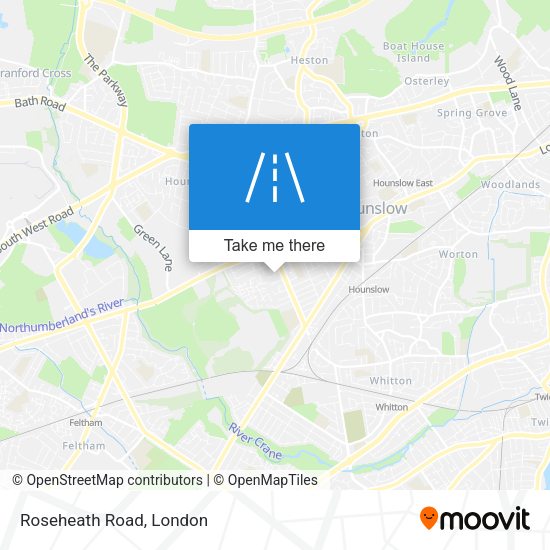 Roseheath Road map