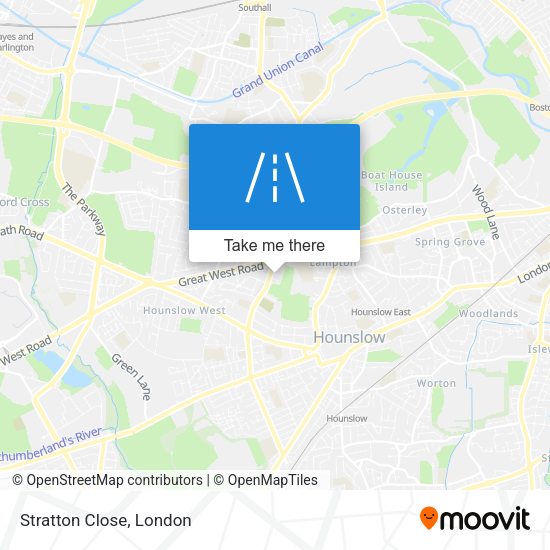 Stratton Close map