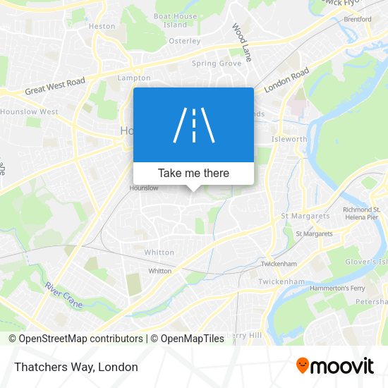 Thatchers Way map