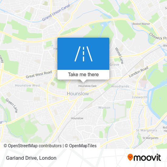 Garland Drive map