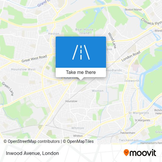 Inwood Avenue map