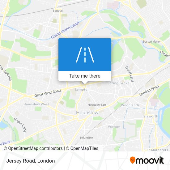 Jersey Road map