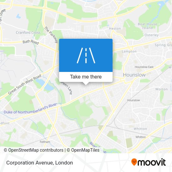 Corporation Avenue map