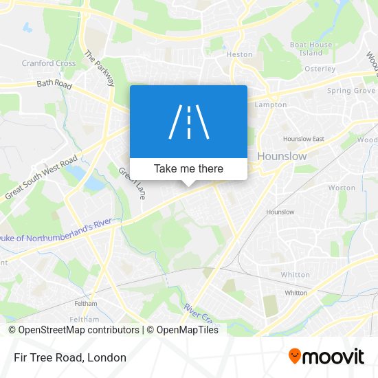 Fir Tree Road map