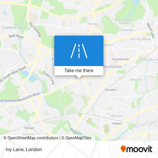 Ivy Lane map