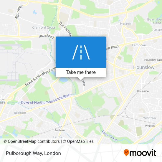 Pulborough Way map