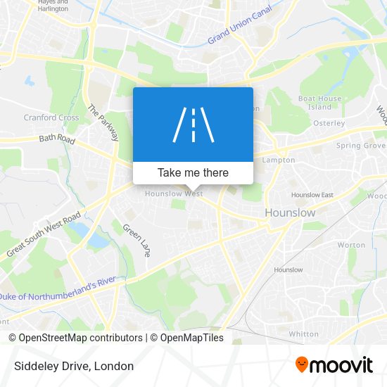 Siddeley Drive map