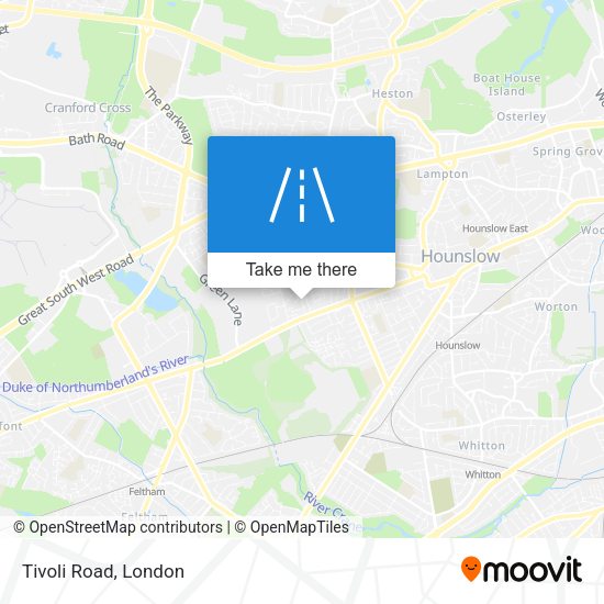 Tivoli Road map