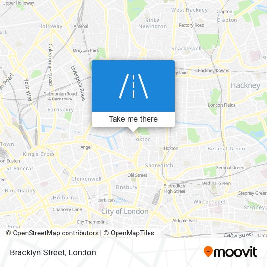 Bracklyn Street map