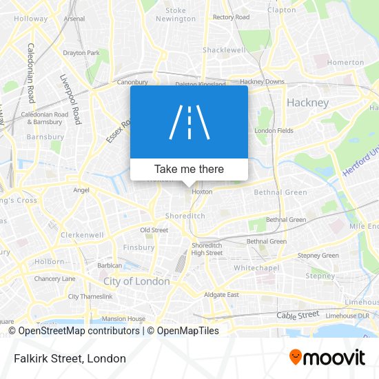 Falkirk Street map